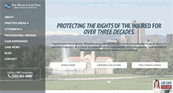 Desktop Screenshot of hannonlaw.com